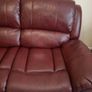 3 Seater recliner leather sofa Image 3