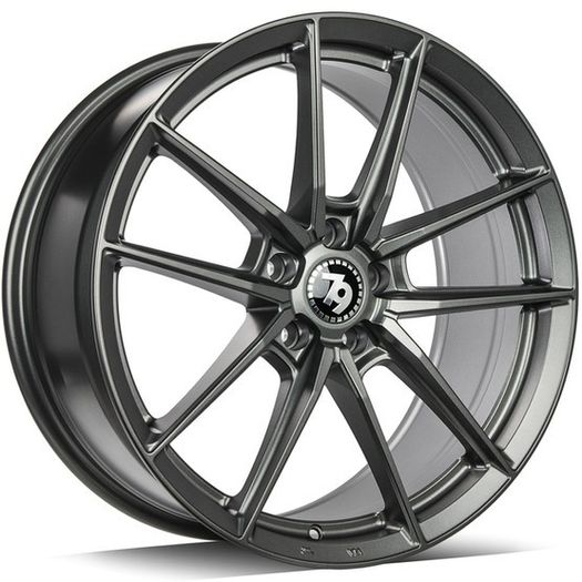 18" Ispiri FFR1 Type Black Alloy Wheels Audi Seat Skoda Mercedes Lamborghini Acura Bmw Tesla Vw Vauxhall Opel 5x112 / 5x120