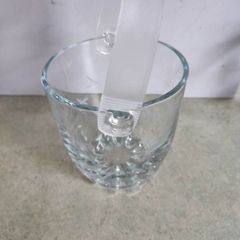 Vintage Duisk  glass ice bucket