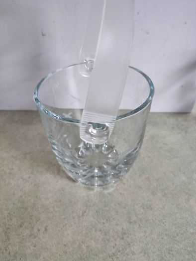 Vintage Duisk  glass ice bucket