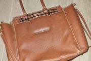 Tan brown michael kors large bag