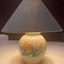 Hand thrown Irish pottery lamp with tulip design Image 9