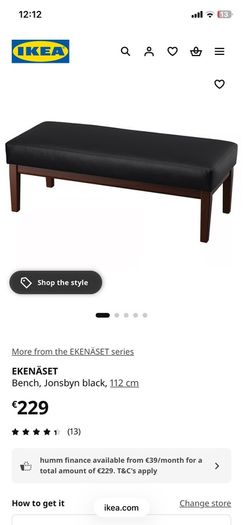 Leather Bench
