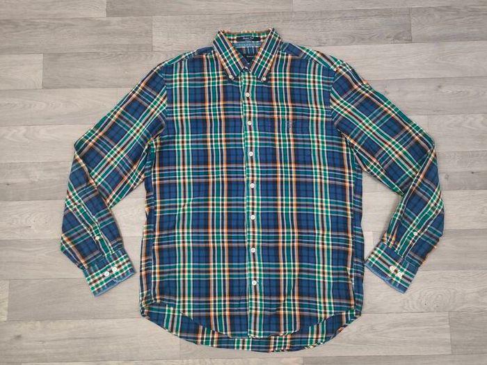 Gant Button Down Check Shirt Mens Large