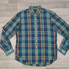Gant Button Down Check Shirt Mens Large