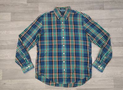 Gant Button Down Check Shirt Mens Large