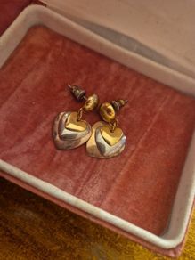 Vintage Heart Earrings