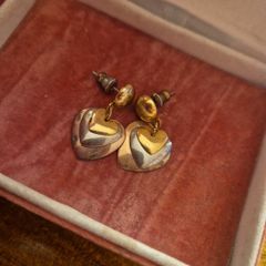 Vintage Heart Earrings