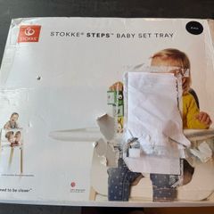 stokke baby steps baby set tray