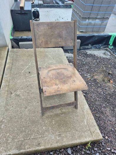 antique folding chairs
