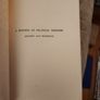 A History Of Political Theories Ancient And Medieval.  By William Archibald Dunning. 1902 First Edition Hardback In Good Condition. See Photos For Same. Image 6