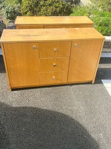 2 free sideboard cabinets