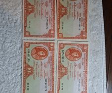 Lavery10 shilling notes