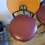 Mid Century Vintage bar stools x2 Excellent Condition Collection Pieces Image 3