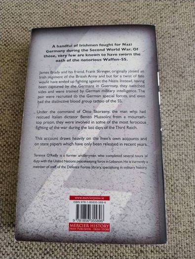 Hitler's Irishmen by Terence O Reilly 2008 paperback in very good condition FREE STANDARD POSTAGE INCLUDED