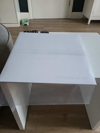 The Foo Fighters but here we are White vinyl
