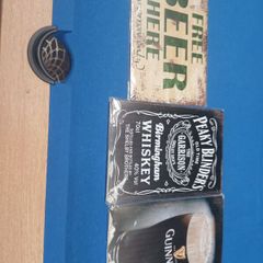 3 beer signs good for home or garden bar 12 x 8