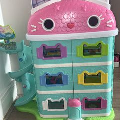 Gabby doll house interactive play house house