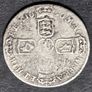 William lll (1694-1702) Six Pence 1696 Coin  VERY RARE Image 2