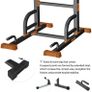 _Power Tower Dip Station Pull Up Bar for Home Gym Strength Training Equipment Load capacity up to 200 kg. Image 5