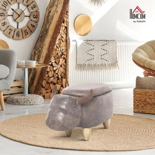 Cow Storage Stool