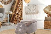 Cow Storage Stool