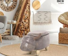 Cow Storage Stool