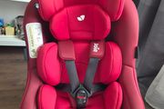 Joie Spin 360 Rotating Car Seat (Birth - 18kg) - Merlot/Red - ISOFIX