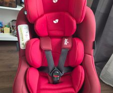Joie Spin 360 Rotating Car Seat (Birth - 18kg) - Merlot/Red - ISOFIX