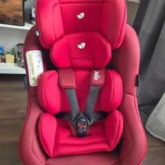 Joie Spin 360 Rotating Car Seat (Birth - 18kg) - Merlot/Red - ISOFIX