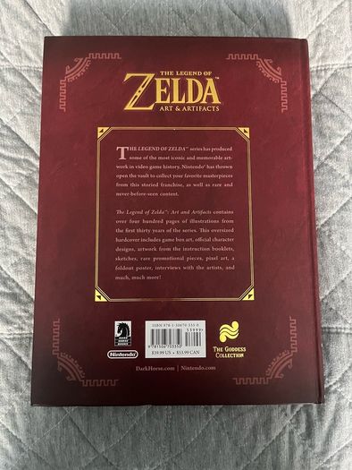 The Legend of Zelda Art and Artifacts Hardcover
