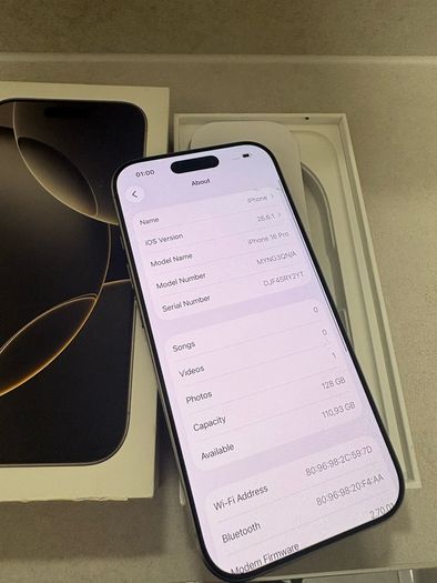 iphone 16 pro 128 gb