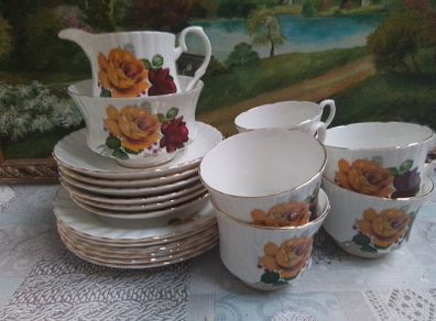 Twenty Piece Royal Stafford Teaset