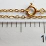 Vintage Crucifix Pendant Gold Plated Necklace Image 9