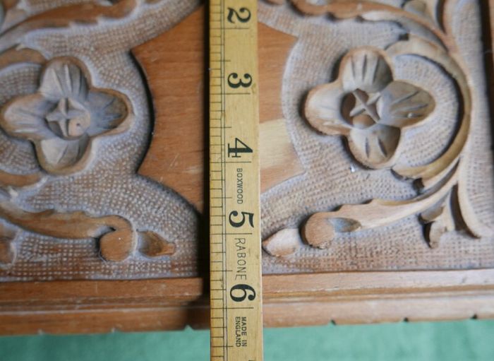 Vintage Personalized secret locking jewelry box . Large wooden puzzle box . Locking watch box