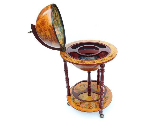 Vintage Globe Bar Cabinet Whisky Wine Storage