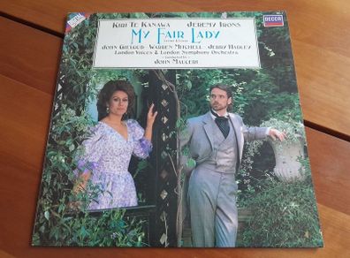 My Fair Lady - Kiri Te Kanawa, Jeremy Irons, John Gielgud, Warren Mitchell. Lp. Vinyl. Record. Album.