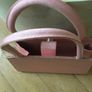 Wedding / Race Day / Occasion Accessories - hat and bag - dusky peach colour Image 2