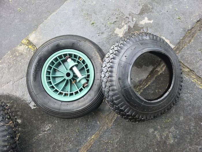 Wheelbarrow Wheels x 2