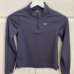 Nike Dri-FIT 1/2-  1/4-zip top, size M,  137-146cm