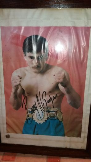 Barry Mcguigan Signed Photograph