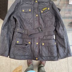 ladies barbour jacket international Black