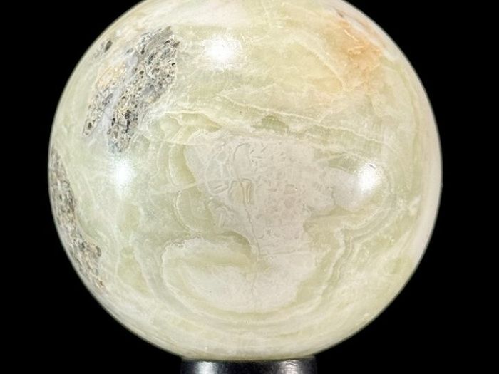 Unique home decor 3 real onyx spheres