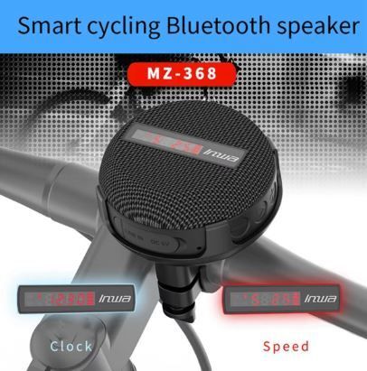 Smart Bluetooth Quick Display Speaker, Waterproof Cycling Speaker. New, unopened.