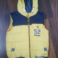 Boys sleeveless padded coat