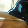 Chinese Black / gold floral decorative fan Image 5