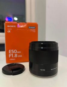 Sony 50mm f/1.8 OSS E-mount Lens