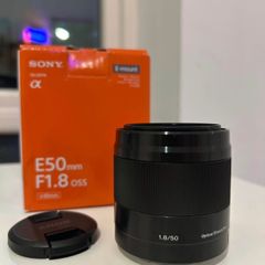 Sony 50mm f/1.8 OSS E-mount Lens