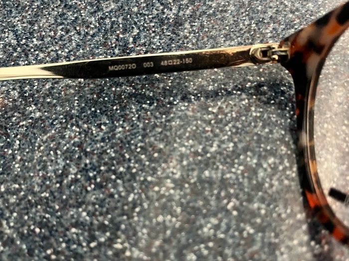 Alexander McQueen reading Glasses frame original brand new