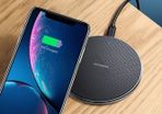 10W Wireless Fast Charger: Black